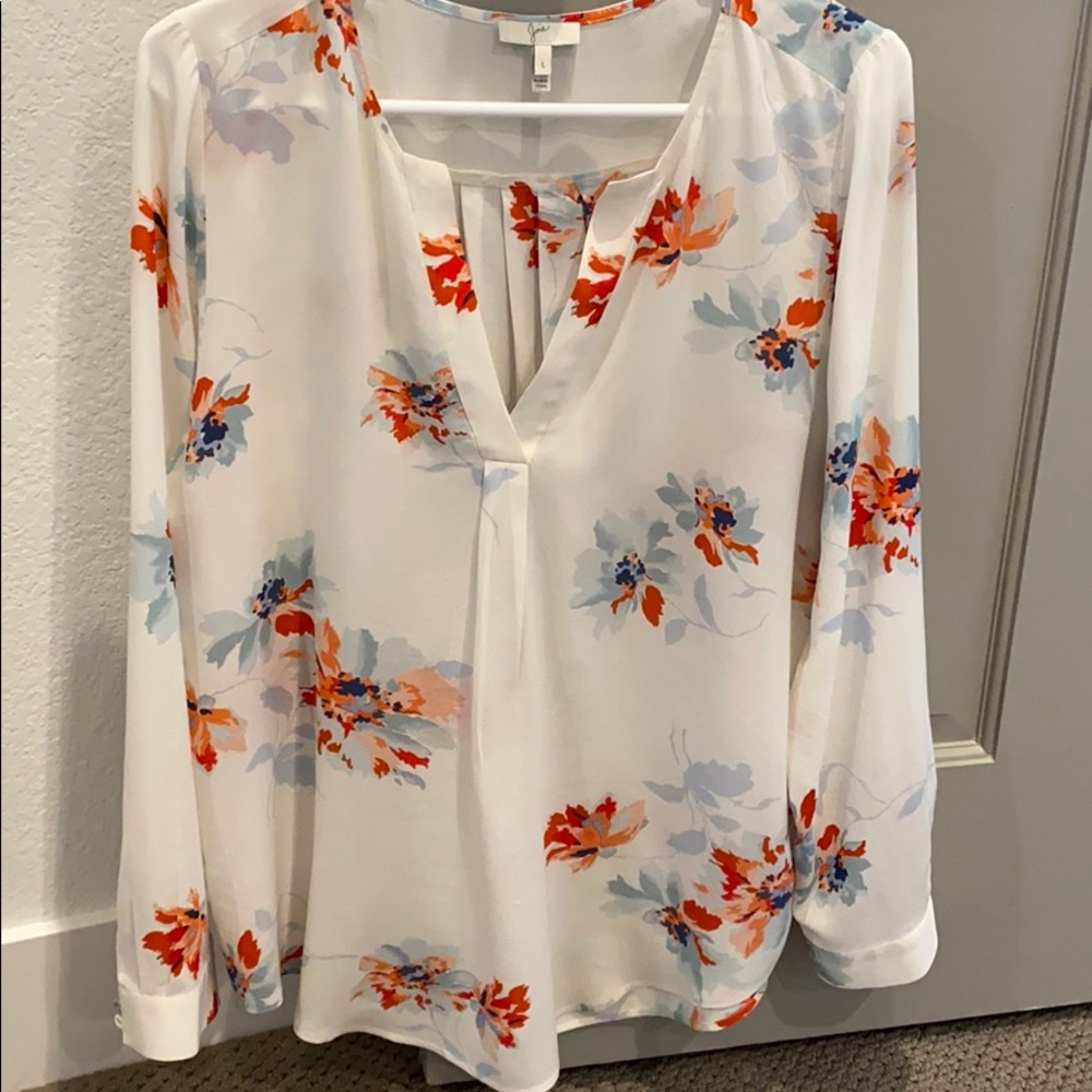 Silk Joie Floral Top
